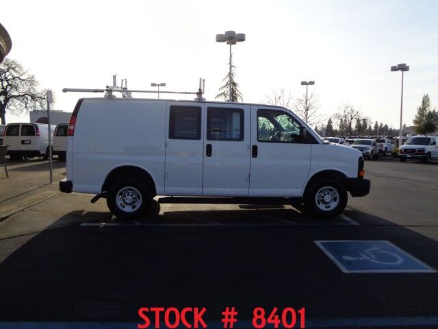 2016 Chevrolet Express 2500 ~ Dual Fold-down Ladder Rack ~ Shelves ~ Only 20K Miles! Rocklin CA
