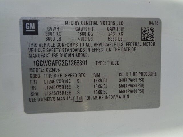 2016 Chevrolet Express 2500 ~ Dual Fold-down Ladder Rack ~ Shelves ~ Only 20K Miles! Rocklin CA