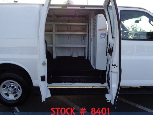 2016 Chevrolet Express 2500 ~ Dual Fold-down Ladder Rack ~ Shelves ~ Only 20K Miles! Rocklin CA