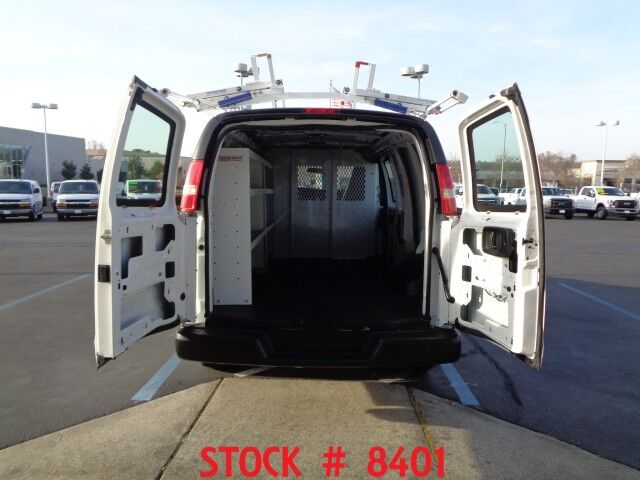 2016 Chevrolet Express 2500 ~ Dual Fold-down Ladder Rack ~ Shelves ~ Only 20K Miles! Rocklin CA