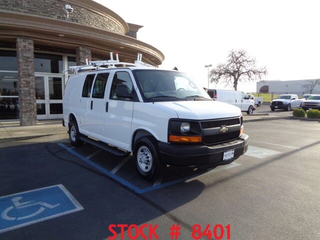 2016 Chevrolet Express 2500 ~ Dual Fold-down Ladder Rack ~ Shelves ~ Only 20K Miles! Rocklin CA