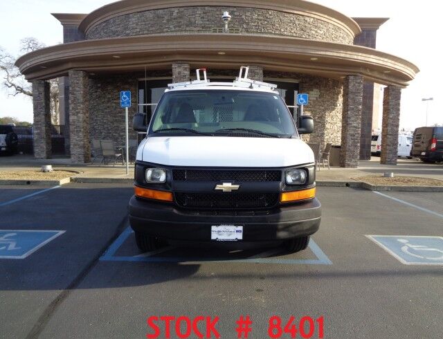 2016 Chevrolet Express 2500 ~ Dual Fold-down Ladder Rack ~ Shelves ~ Only 20K Miles! Rocklin CA