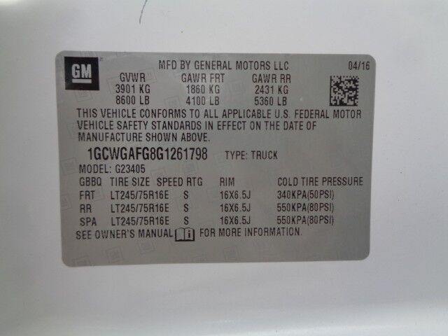 2016 Chevrolet Express 2500 ~ Interior Shelves ~ Only 8K Miles! Rocklin CA