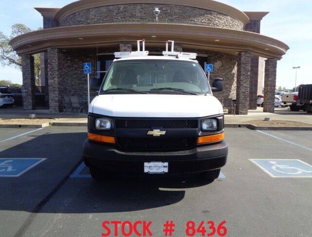 2016 Chevrolet Express 2500 ~ Ladder Rack & Shelves ~ Only 15K Miles! Rocklin CA