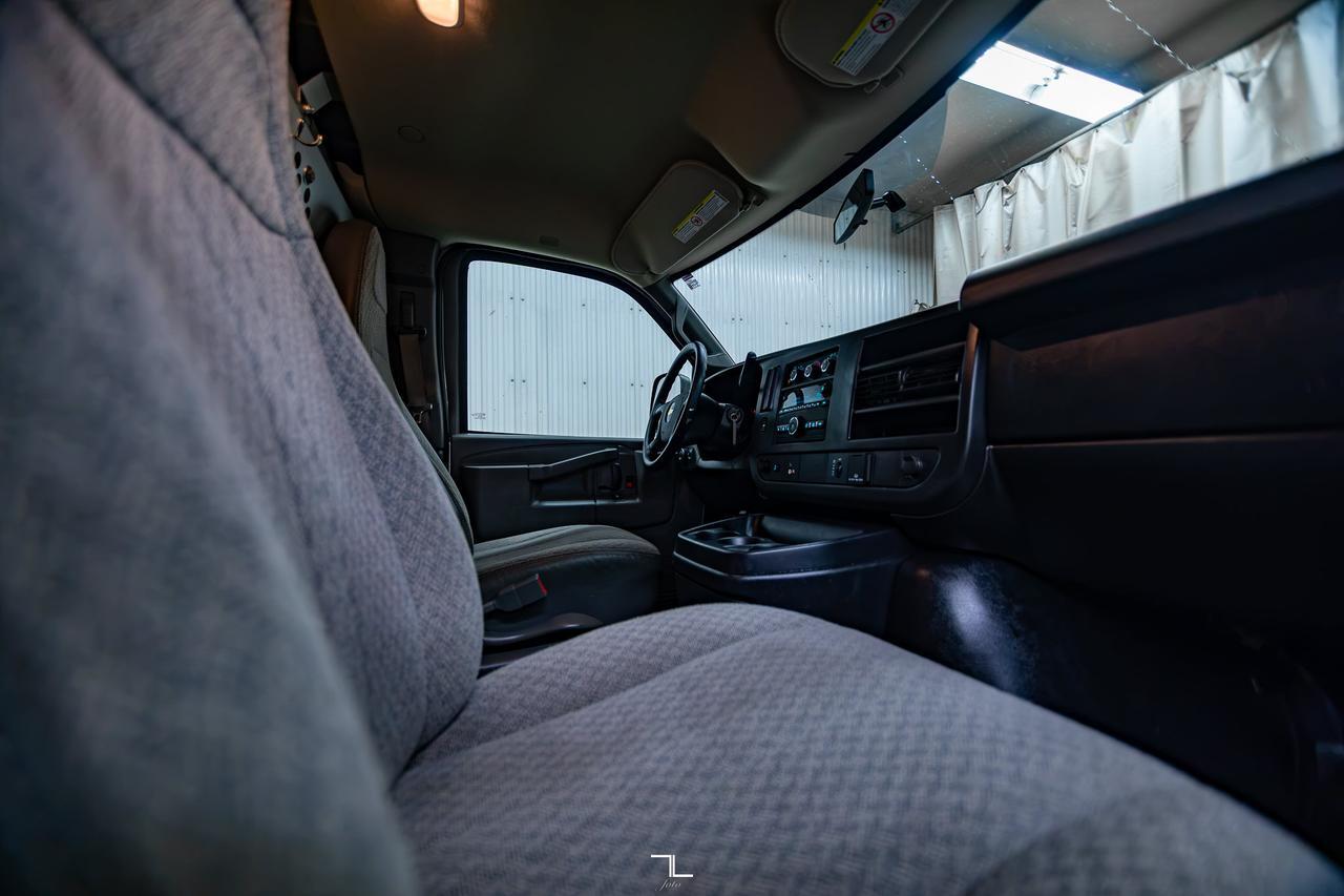 2016 Chevrolet Express 2500 Cargo Van Diesel Partition Shevles Red Deer AB