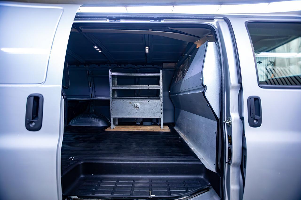 2016 Chevrolet Express 2500 Cargo Van Diesel Partition Shevles Red Deer AB