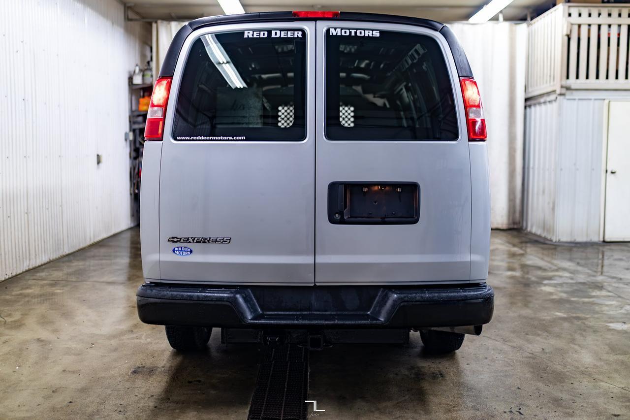 2016 Chevrolet Express 2500 Cargo Van Diesel Partition Shevles Red Deer AB