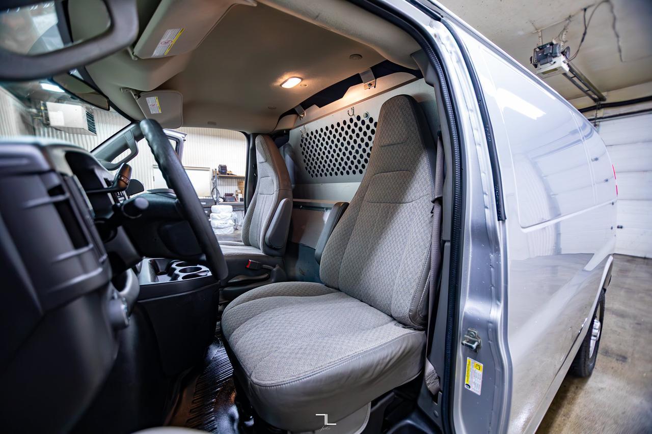 2016 Chevrolet Express 2500 Cargo Van Diesel Partition Shevles Red Deer AB