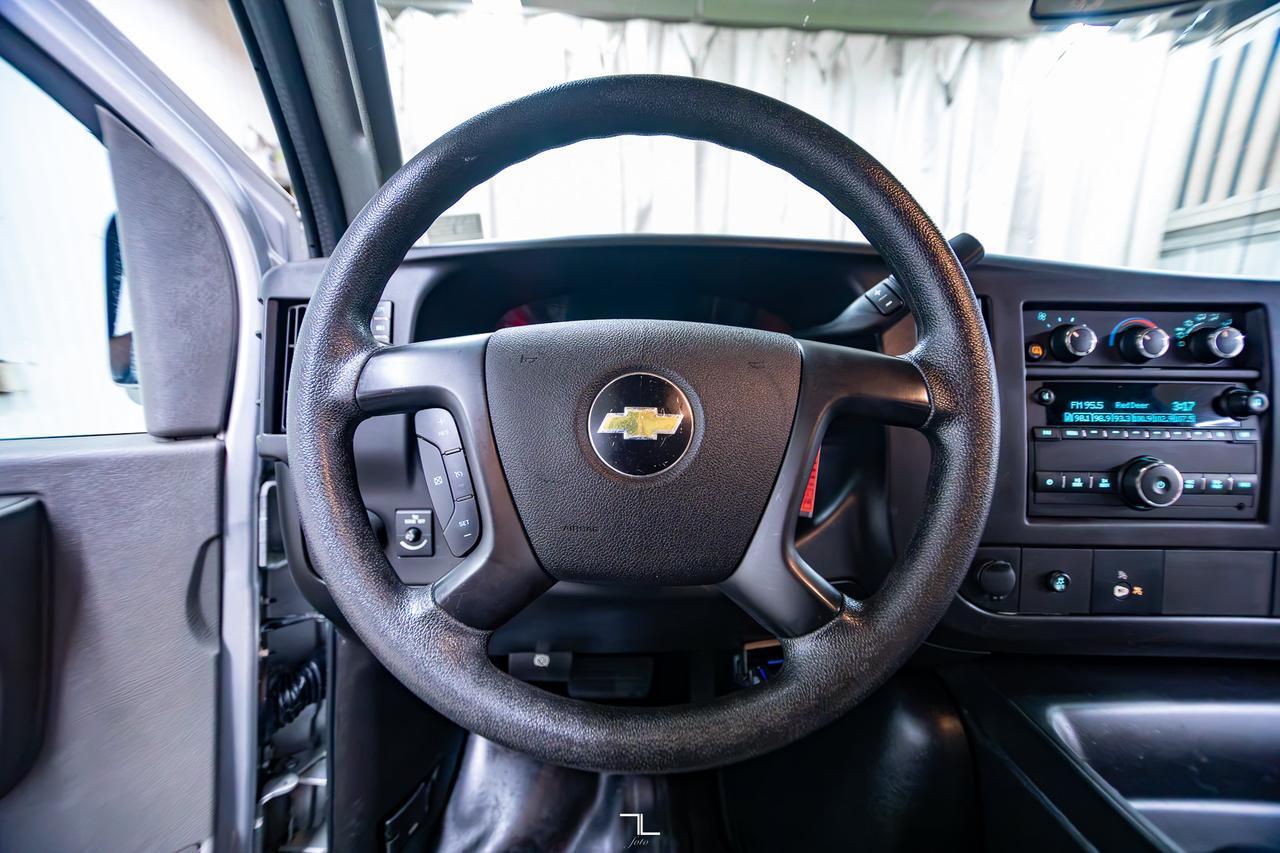 2016 Chevrolet Express 2500 Cargo Van Diesel Partition Shevles Red Deer AB