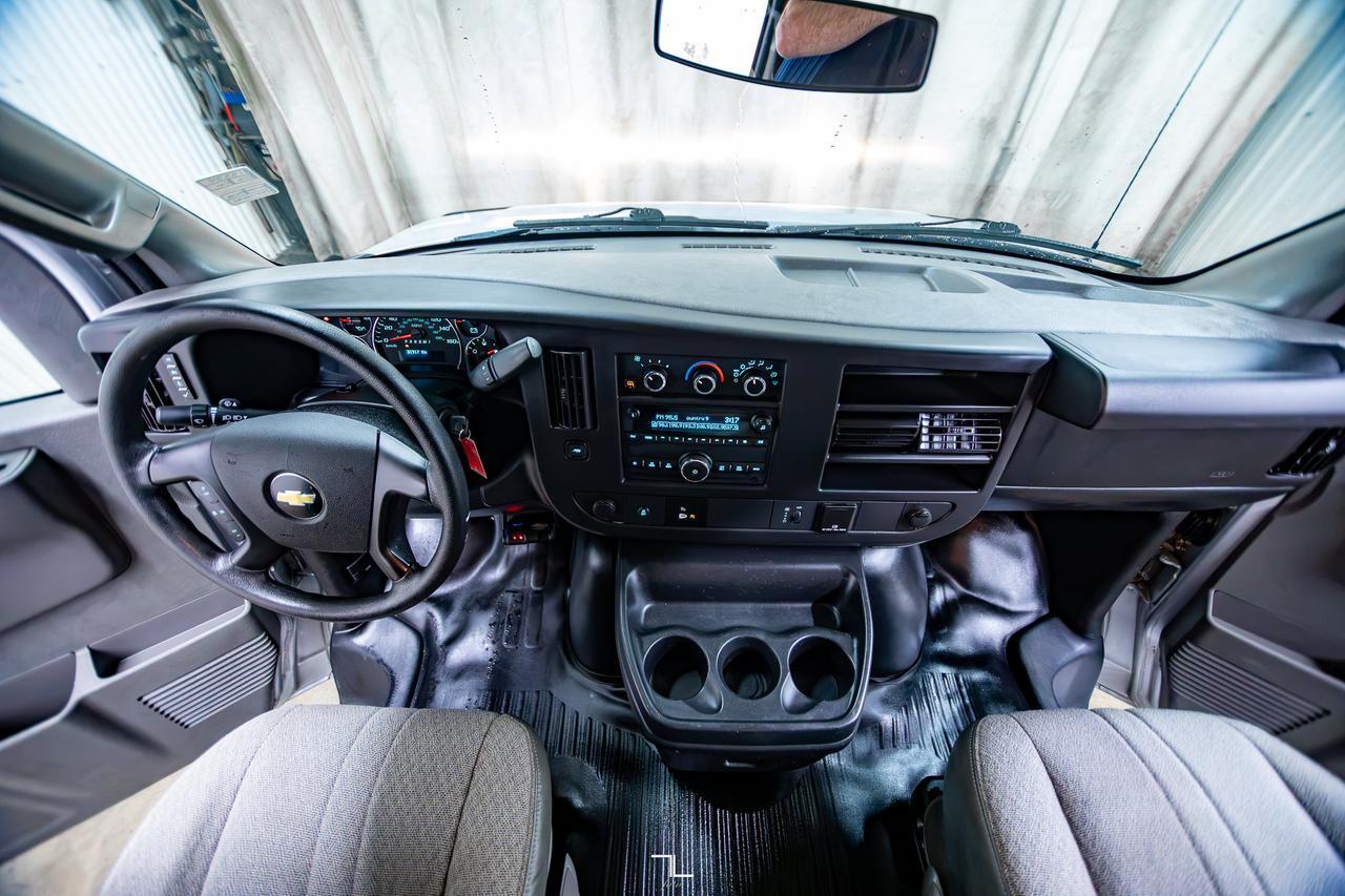 2016 Chevrolet Express 2500 Cargo Van Diesel Partition Shevles Red Deer AB
