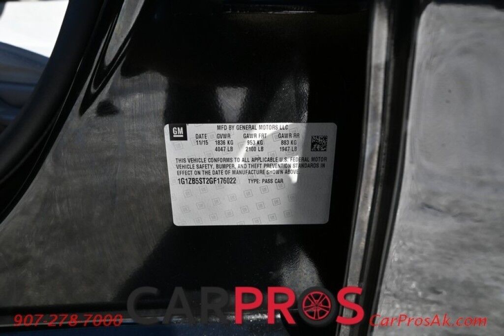 2016 Chevrolet Malibu LS - Automatic - Auto Start - Back Up Camera - Bluetooth - Power Windows/Door Locks/Mirrors Anchorage AK