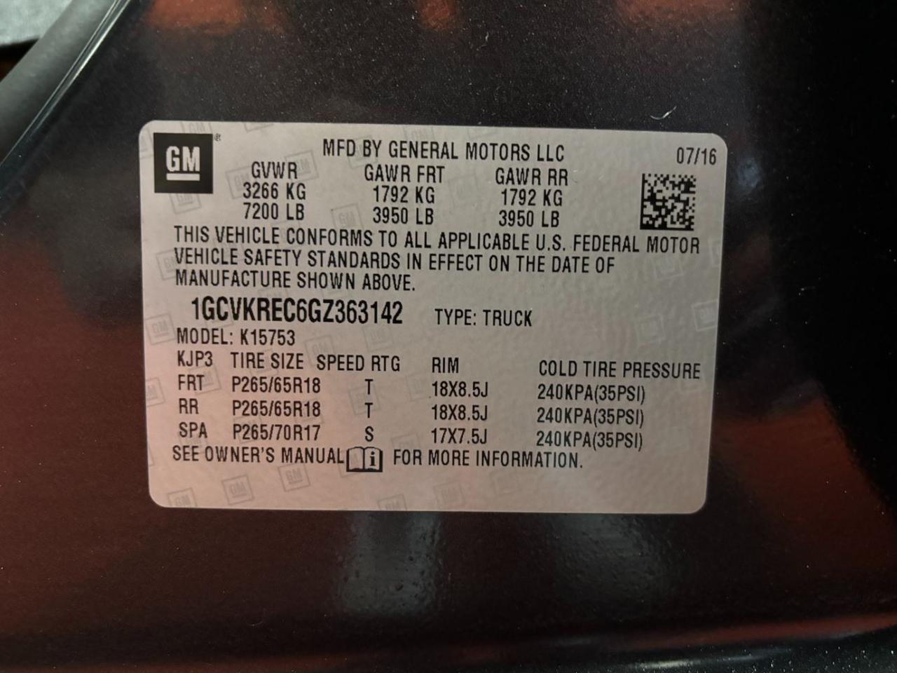 2016 Chevrolet Silverado 1500 1LT Franklin OH