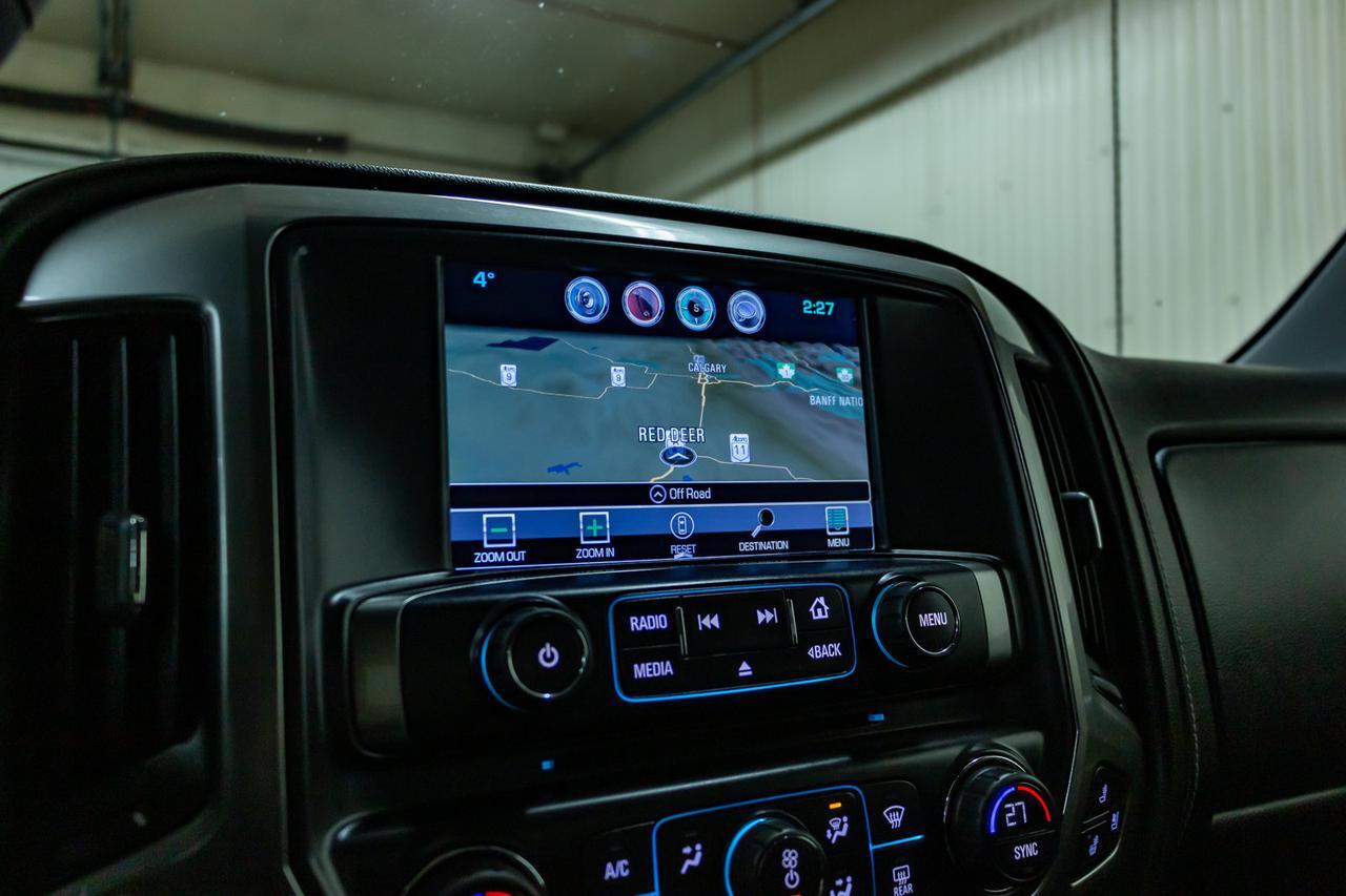2016 Chevrolet Silverado 1500 4x4 Crew Cab LTZ Leather Nav BCam Red Deer AB