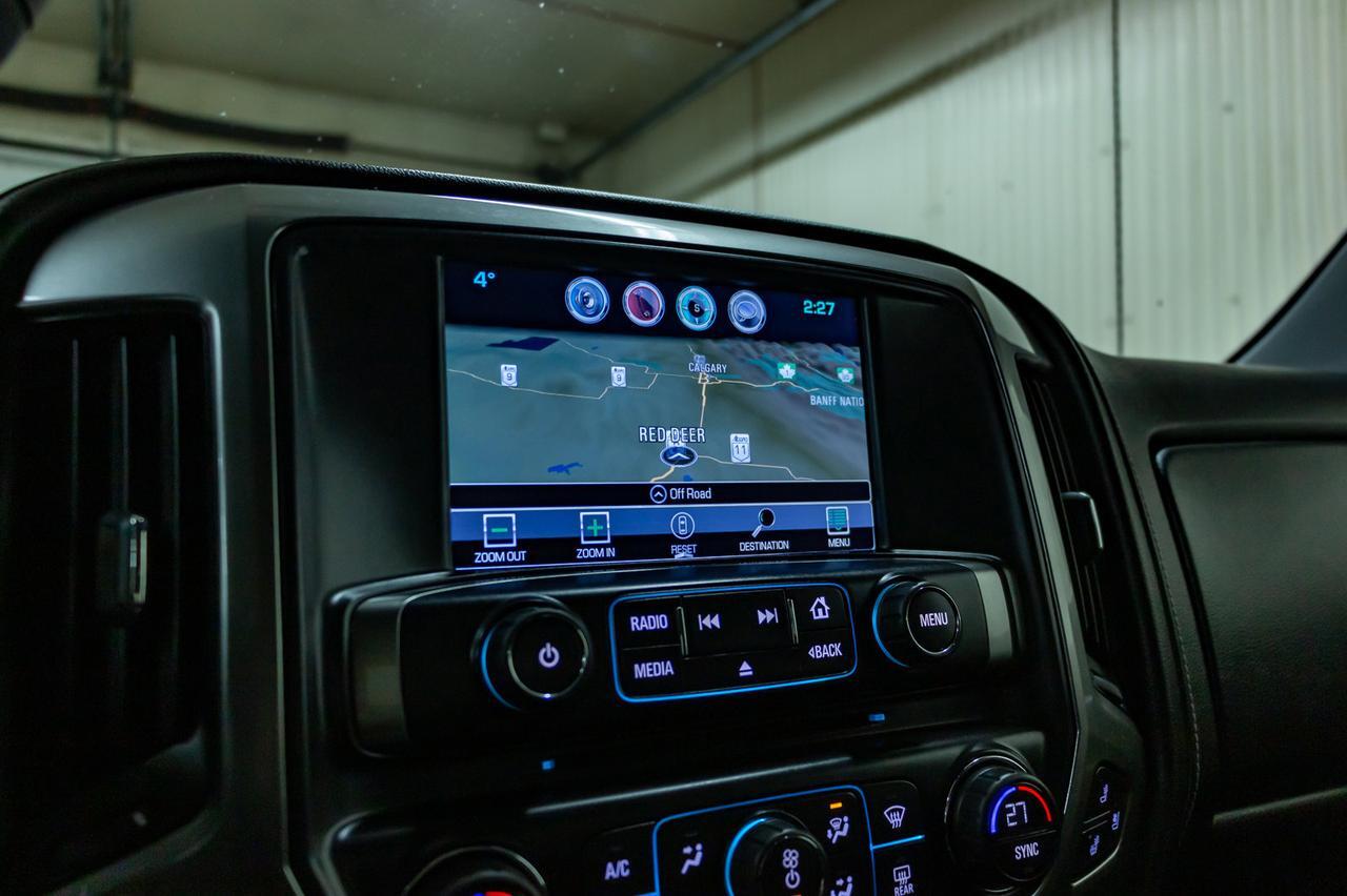 2016 Chevrolet Silverado 1500 4x4 Crew Cab LTZ Leather Nav BCam Red Deer AB