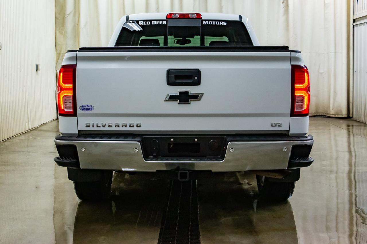 2016 Chevrolet Silverado 1500 4x4 Crew Cab LTZ Leather Nav BCam Red Deer AB