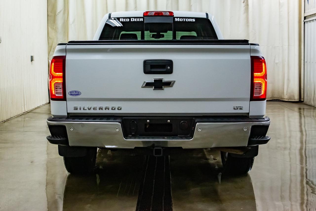 2016 Chevrolet Silverado 1500 4x4 Crew Cab LTZ Leather Nav BCam Red Deer AB