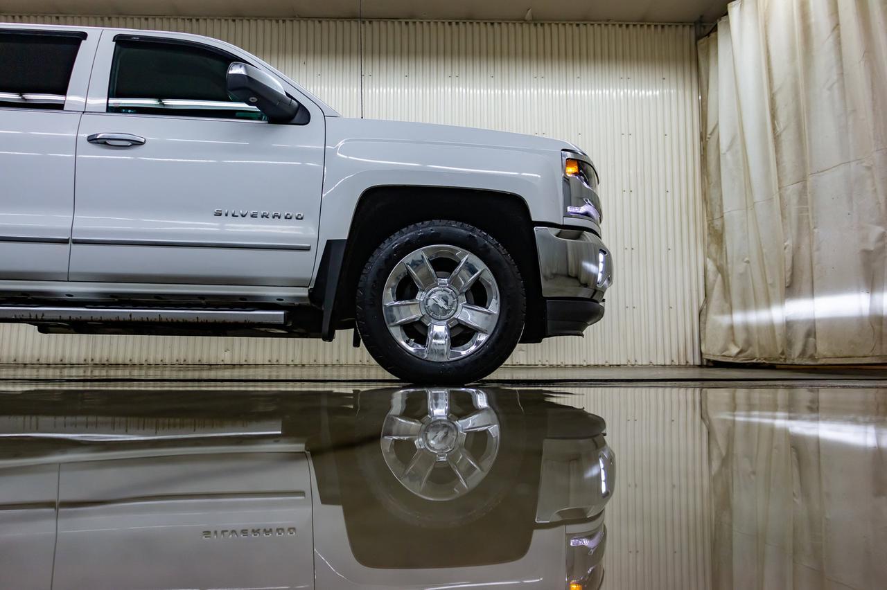 2016 Chevrolet Silverado 1500 4x4 Crew Cab LTZ Leather Nav BCam Red Deer AB