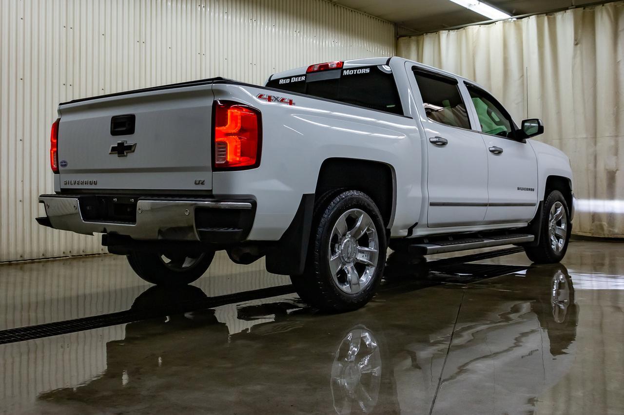 2016 Chevrolet Silverado 1500 4x4 Crew Cab LTZ Leather Nav BCam Red Deer AB