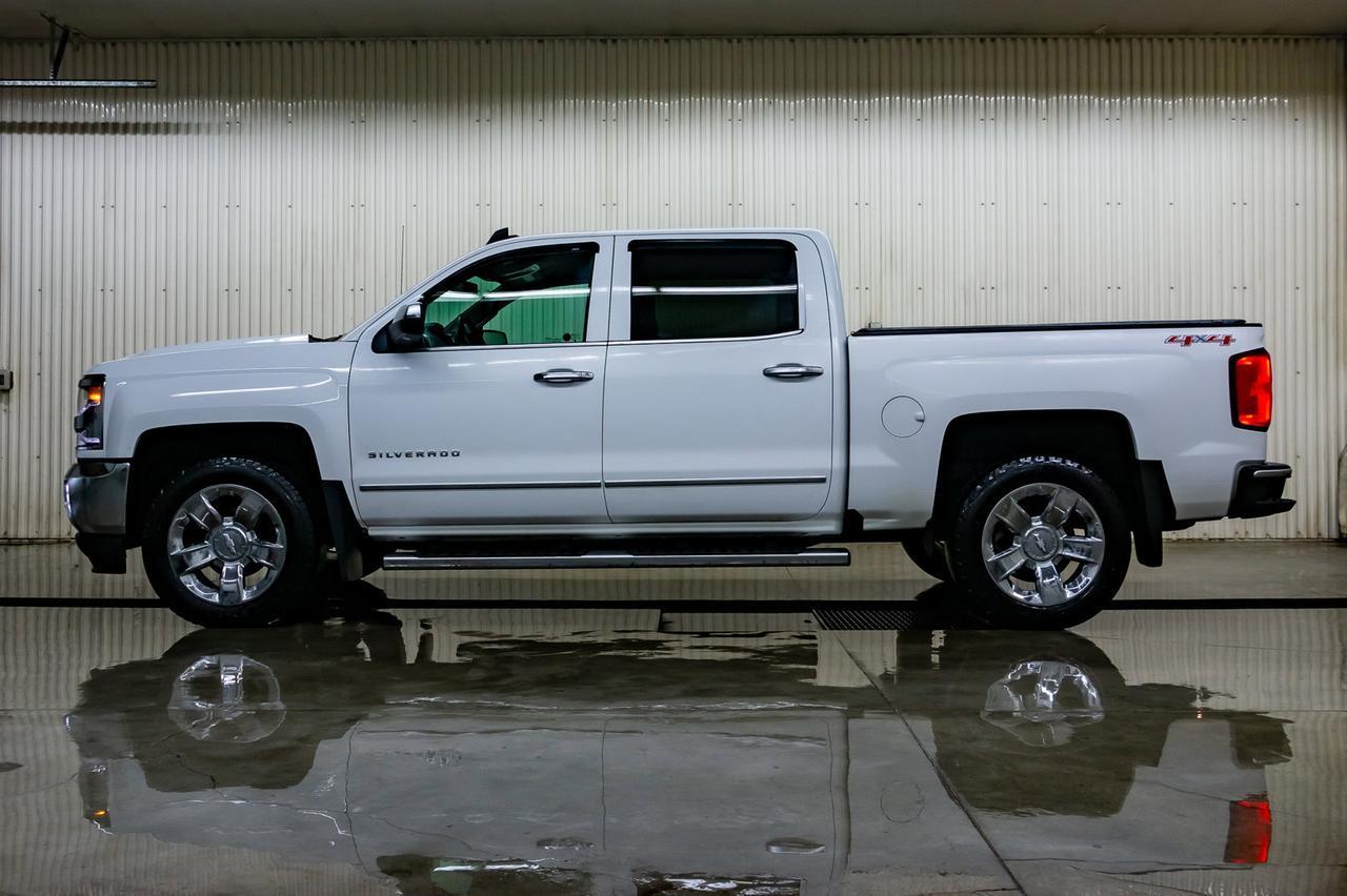 2016 Chevrolet Silverado 1500 4x4 Crew Cab LTZ Leather Nav BCam Red Deer AB