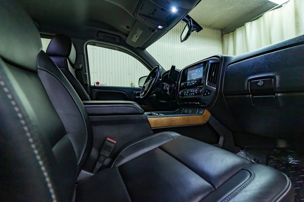 2016 Chevrolet Silverado 1500 4x4 Crew Cab LTZ Leather Nav BCam Red Deer AB