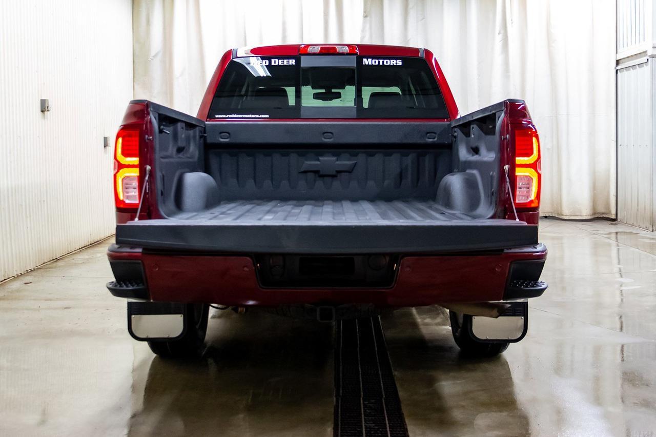 2016 Chevrolet Silverado 1500 4x4 Crew Cab LTZ Z71 Leather Nav BCam Red Deer AB