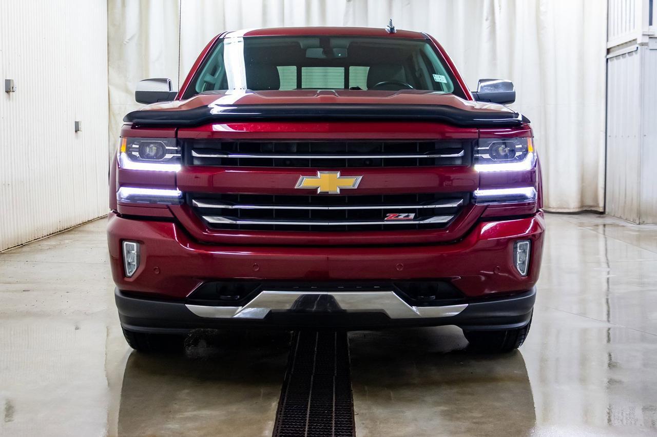 2016 Chevrolet Silverado 1500 4x4 Crew Cab LTZ Z71 Leather Nav BCam Red Deer AB