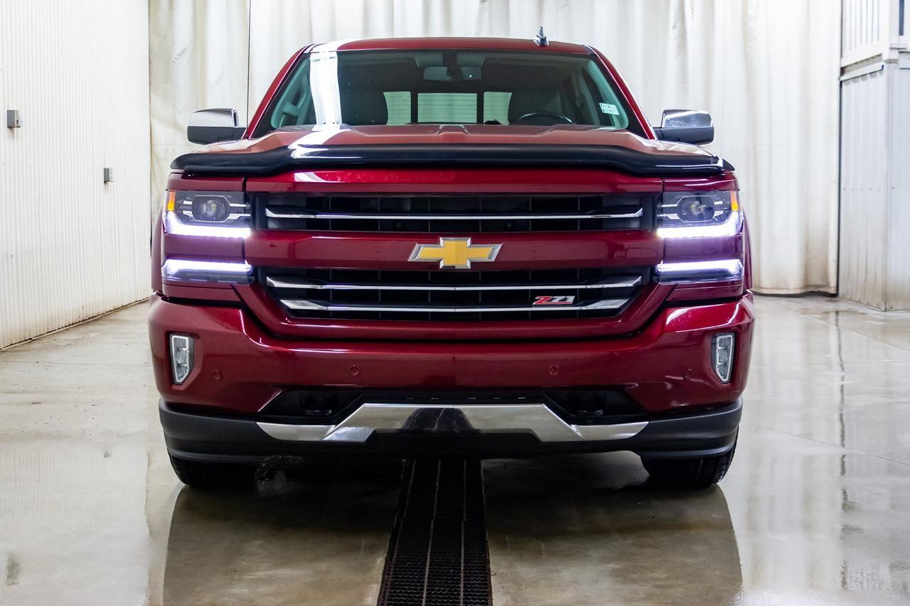 2016 Chevrolet Silverado 1500 4x4 Crew Cab LTZ Z71 Leather Nav BCam Red Deer AB