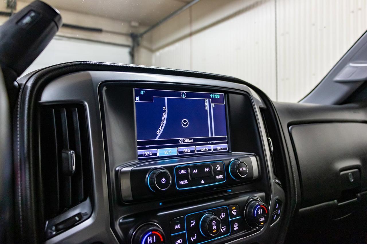 2016 Chevrolet Silverado 1500 4x4 Crew Cab LTZ Z71 Leather Nav BCam Red Deer AB