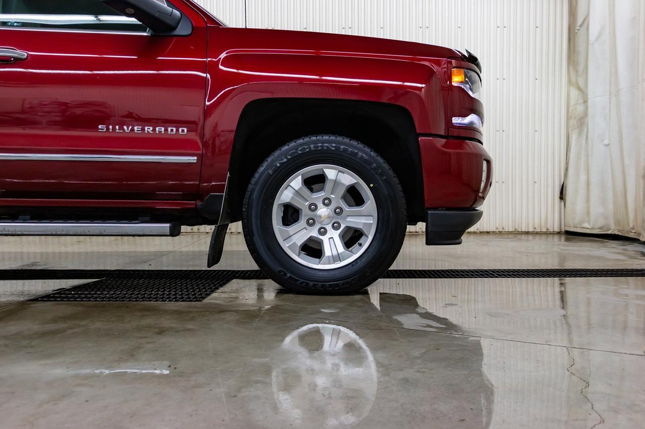 2016 Chevrolet Silverado 1500 4x4 Crew Cab LTZ Z71 Leather Nav BCam Red Deer AB