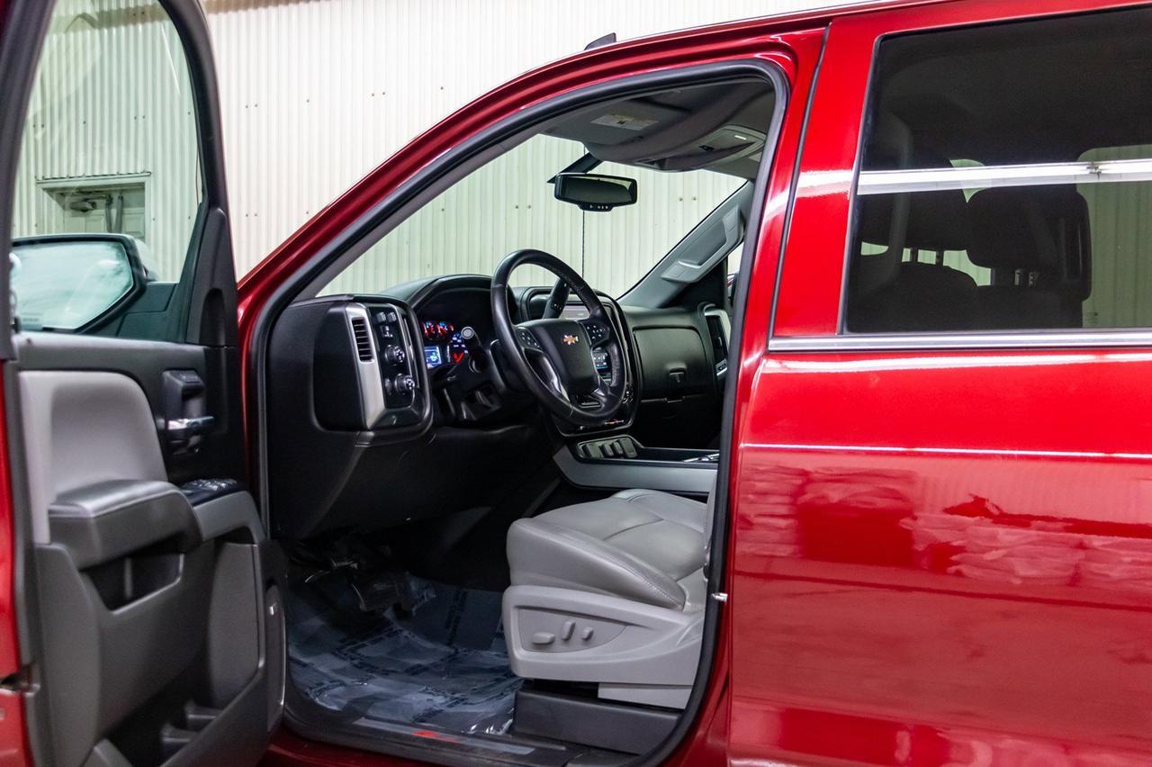 2016 Chevrolet Silverado 1500 4x4 Crew Cab LTZ Z71 Leather Nav BCam Red Deer AB