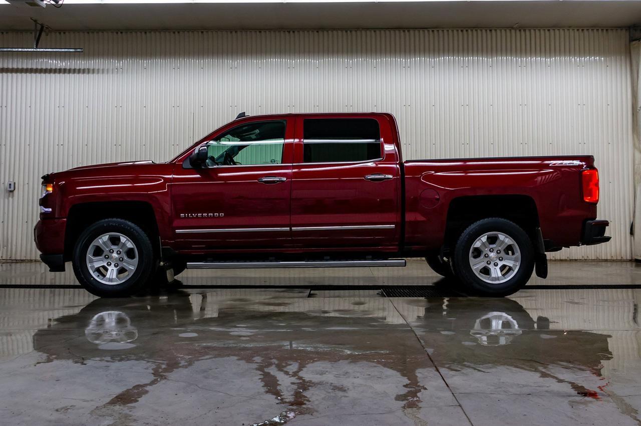 2016 Chevrolet Silverado 1500 4x4 Crew Cab LTZ Z71 Leather Nav BCam Red Deer AB