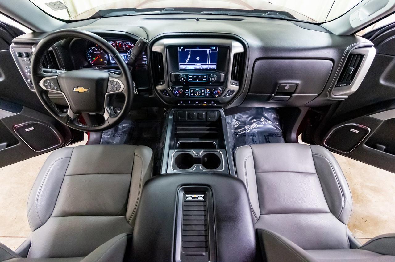2016 Chevrolet Silverado 1500 4x4 Crew Cab LTZ Z71 Leather Nav BCam Red Deer AB