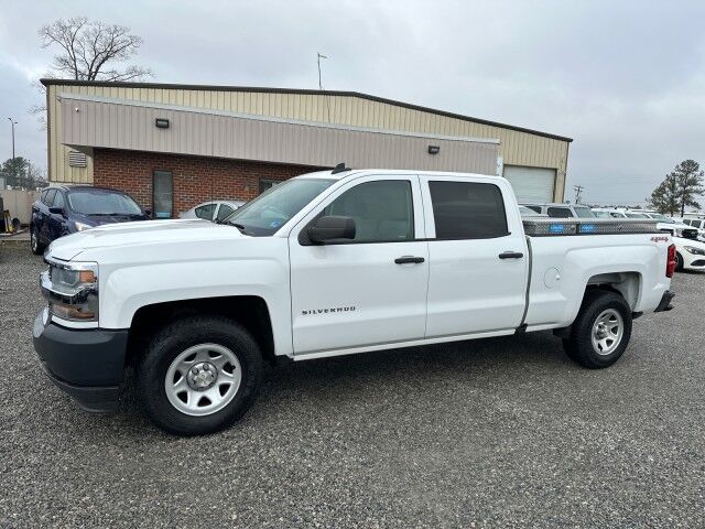 2016 Chevrolet Silverado 1500 Crew Cab 4x4 Work Truck 5.3L w/ Toolboxes