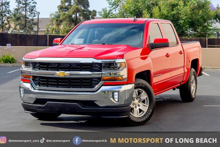 2016 Chevrolet Silverado 1500 Crew Cab LT Pickup 4D 5 3/4 ft Long Beach CA