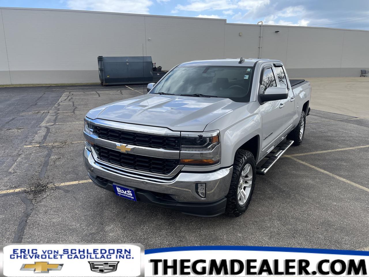 2016 Chevrolet Silverado 1500 LT Double Cab 4WD 5.3L AllStarEdt w/18s 10-WayPwrDrvrSeat RemoteStart RearCamera