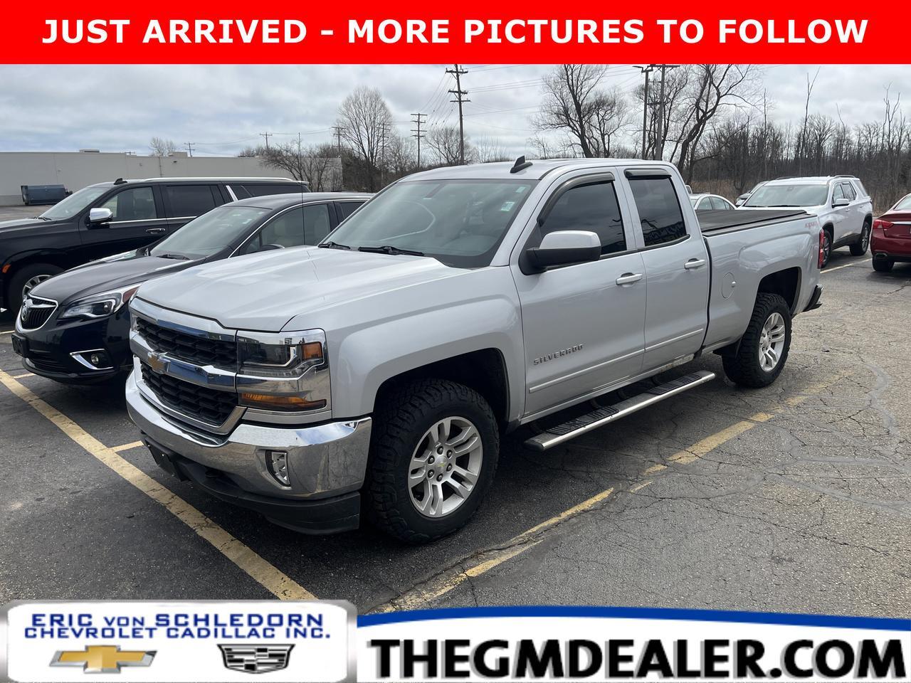 2016 Chevrolet Silverado 1500 LT Double Cab 4WD 5.3L AllStarEdt w/18s 10-WayPwrDrvrSeat RemoteStart RearCamera
