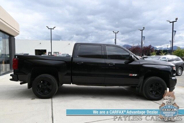 2016 Chevrolet Silverado 1500 LTZ / 4X4 / 6.2L V8 / Z71 Off-Road & Plus Pkg / Auto Start / Heated & Cooled Leather Seats / Heated Steering / Bose Speakers / Sunroof / Bluetooth / Bed Liner / Back Up Cam / Tow Pkg / Only 64K Miles Anchorage AK
