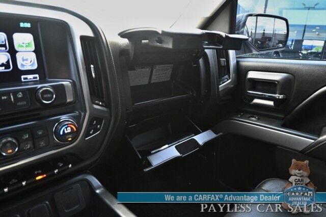 2016 Chevrolet Silverado 1500 LTZ / 4X4 / 6.2L V8 / Z71 Off-Road & Plus Pkg / Auto Start / Heated & Cooled Leather Seats / Heated Steering / Bose Speakers / Sunroof / Bluetooth / Bed Liner / Back Up Cam / Tow Pkg / Only 64K Miles Anchorage AK