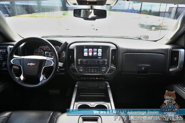 2016 Chevrolet Silverado 1500 LTZ / 4X4 / 6.2L V8 / Z71 Off-Road & Plus Pkg / Auto Start / Heated & Cooled Leather Seats / Heated Steering / Bose Speakers / Sunroof / Bluetooth / Bed Liner / Back Up Cam / Tow Pkg / Only 64K Miles Anchorage AK