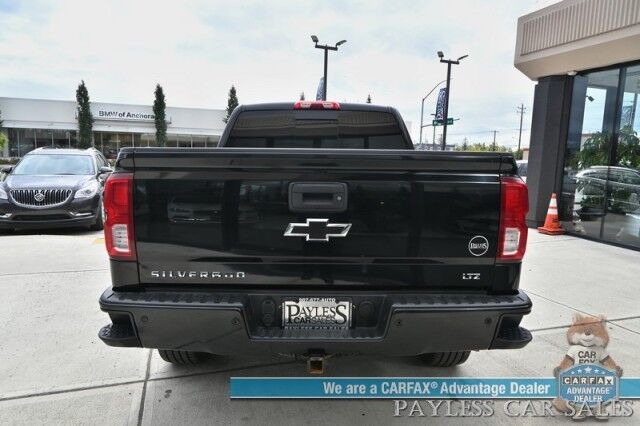 2016 Chevrolet Silverado 1500 LTZ / 4X4 / 6.2L V8 / Z71 Off-Road & Plus Pkg / Auto Start / Heated & Cooled Leather Seats / Heated Steering / Bose Speakers / Sunroof / Bluetooth / Bed Liner / Back Up Cam / Tow Pkg / Only 64K Miles Anchorage AK