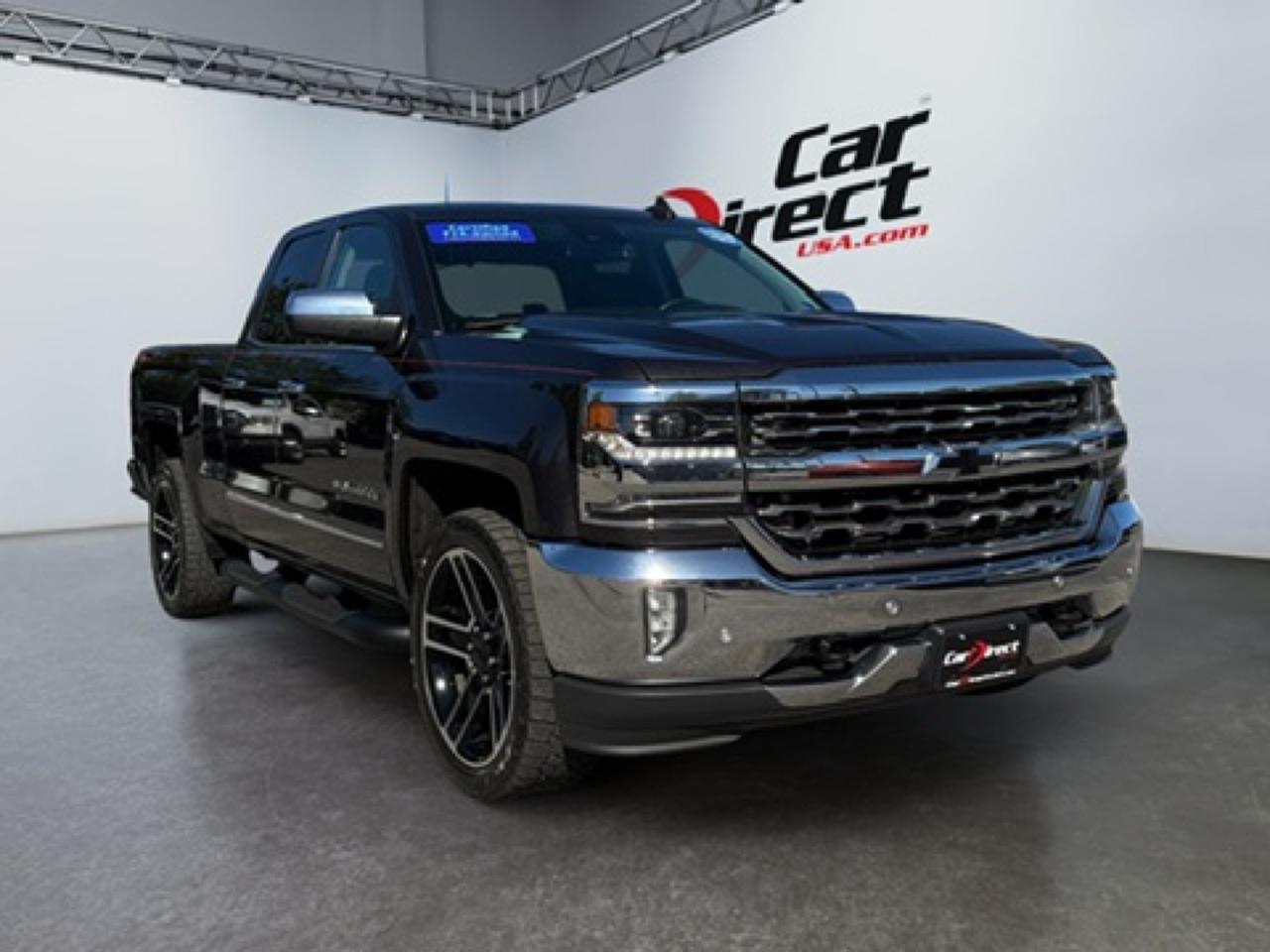 2016 Chevrolet Silverado 1500 LTZ, BED LINER, RUNNING BOARDS, TOW PACKAGE, BACKUP CAMERA WITH PARKING SENSORS, REMOTE START, NAVIGATION, HEATED & COOLING SEATS, LOW MILEAGE, CLEAN CARFAX, CHECK OUT THIS TRUCK TODAY!