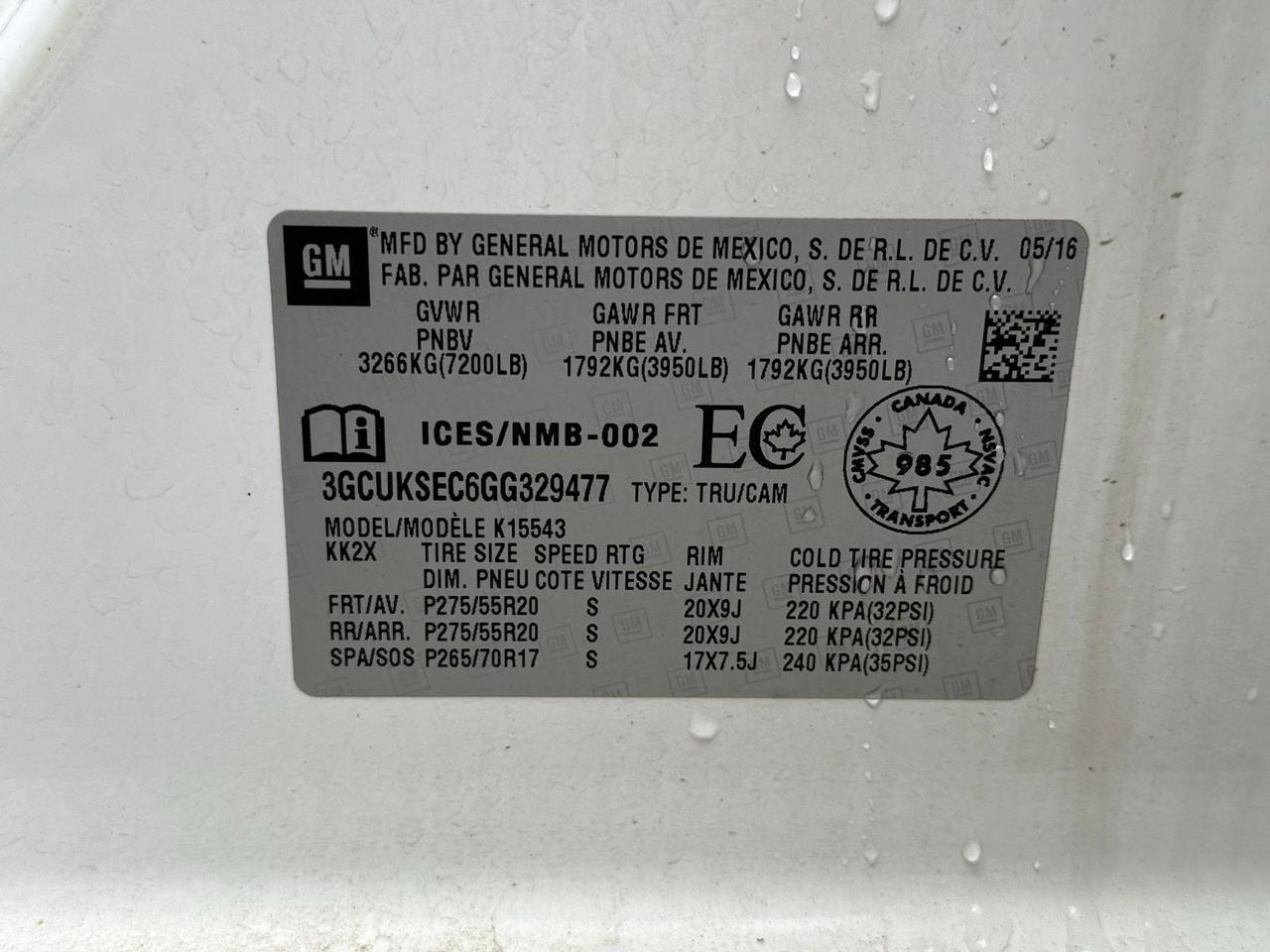 2016 Chevrolet Silverado 1500 LTZ Crestwood KY