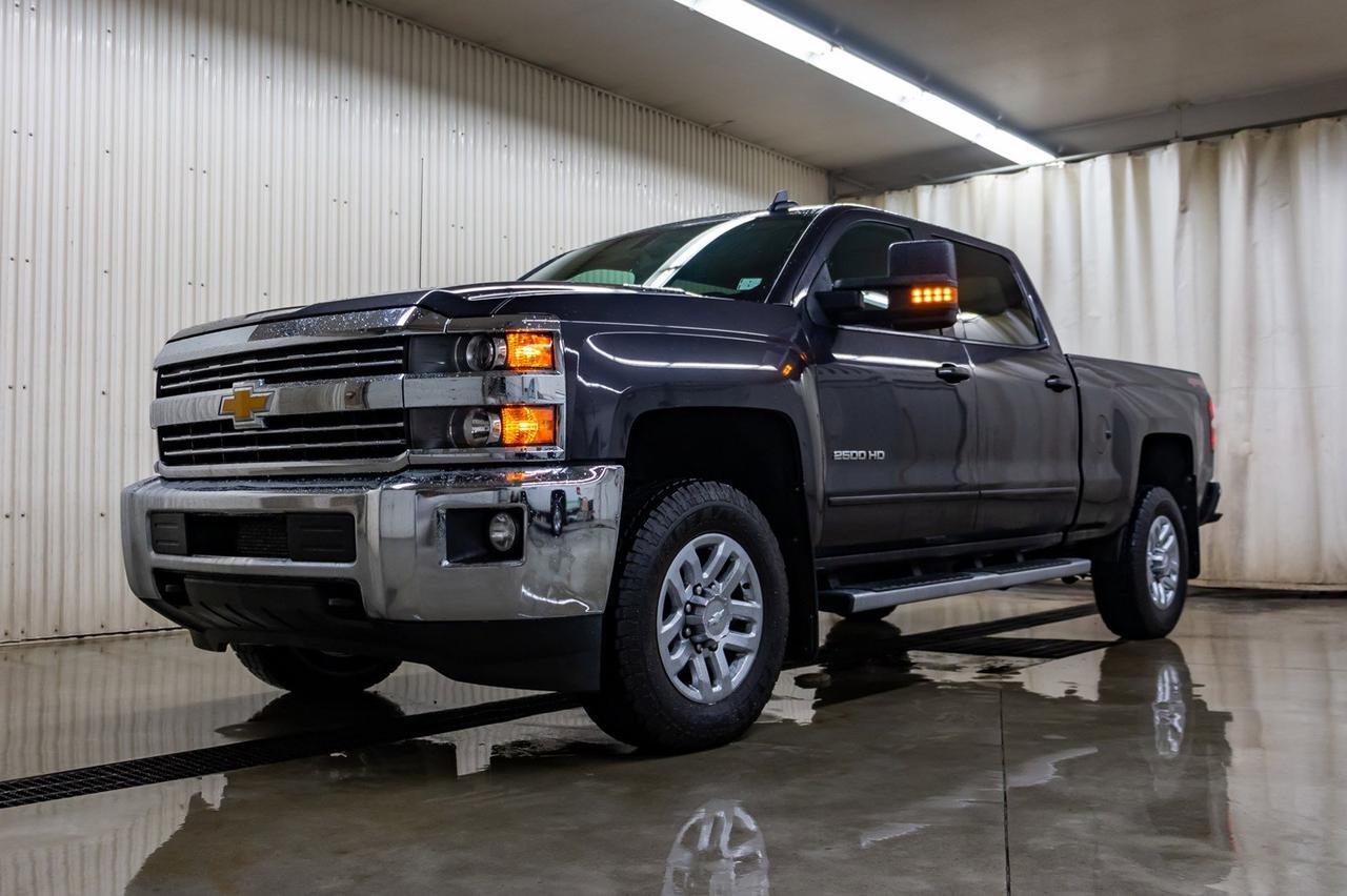 2016 Chevrolet Silverado 2500HD 4x4 Crew Cab LT Diesel Leather BCam Red Deer AB