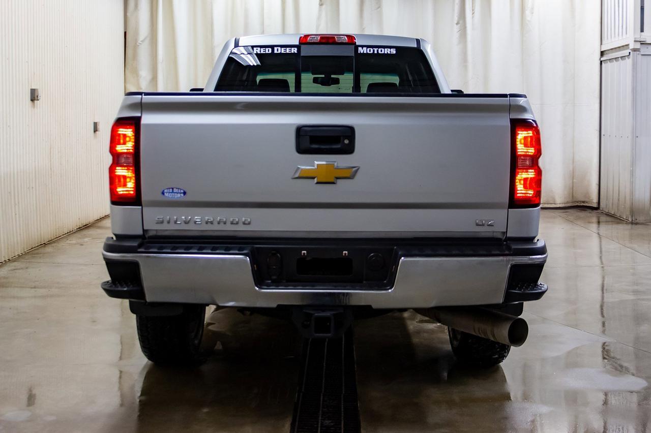 2016 Chevrolet Silverado 2500HD 4x4 Crew Cab LTZ Diesel Leather Roof Nav Red Deer AB