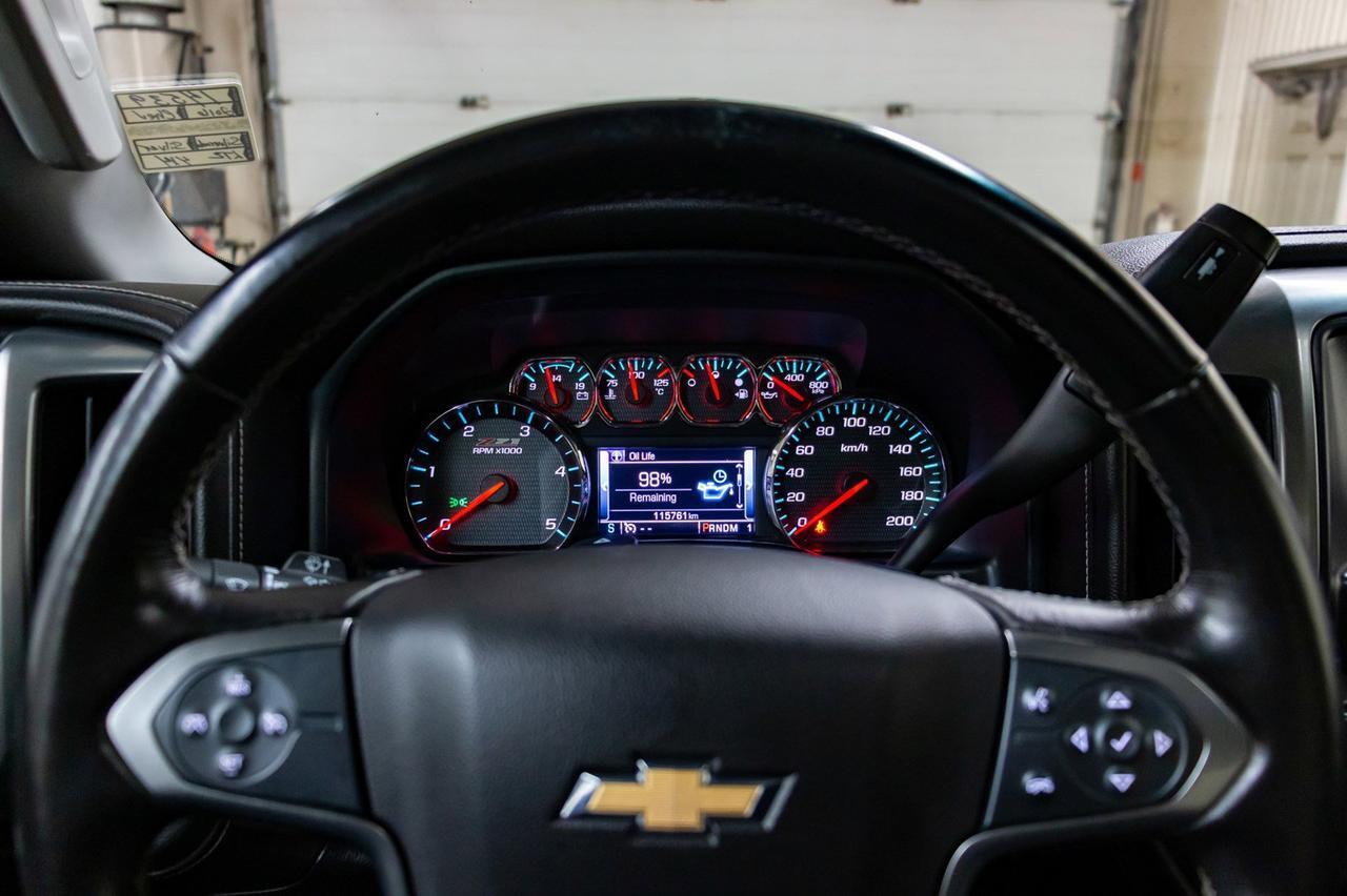 2016 Chevrolet Silverado 2500HD 4x4 Crew Cab LTZ Diesel Leather Roof Nav Red Deer AB