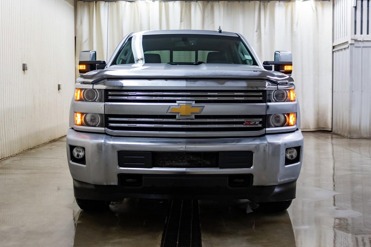 2016 Chevrolet Silverado 2500HD 4x4 Crew Cab LTZ Diesel Leather Roof Nav Red Deer AB