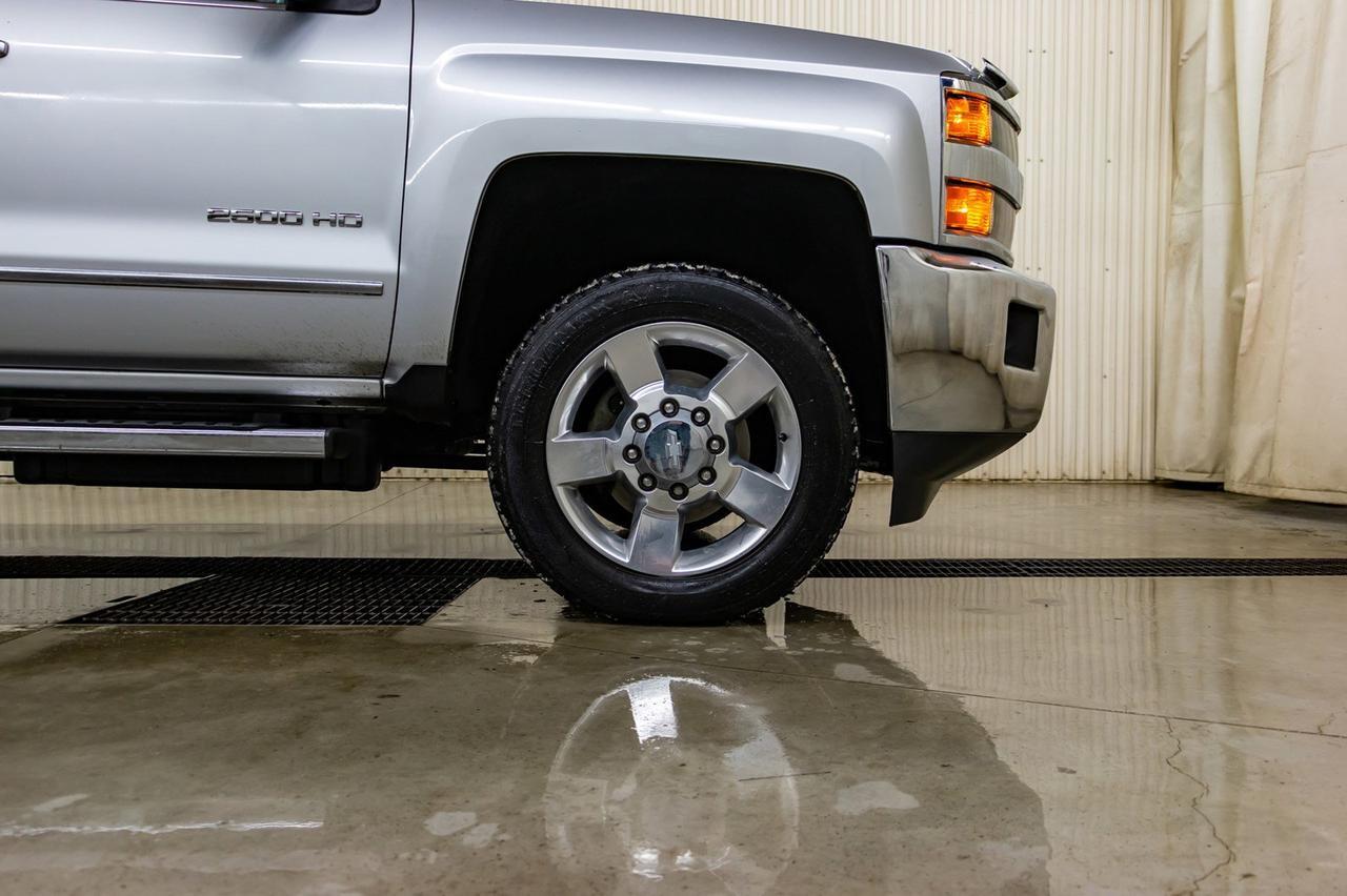 2016 Chevrolet Silverado 2500HD 4x4 Crew Cab LTZ Diesel Leather Roof Nav Red Deer AB