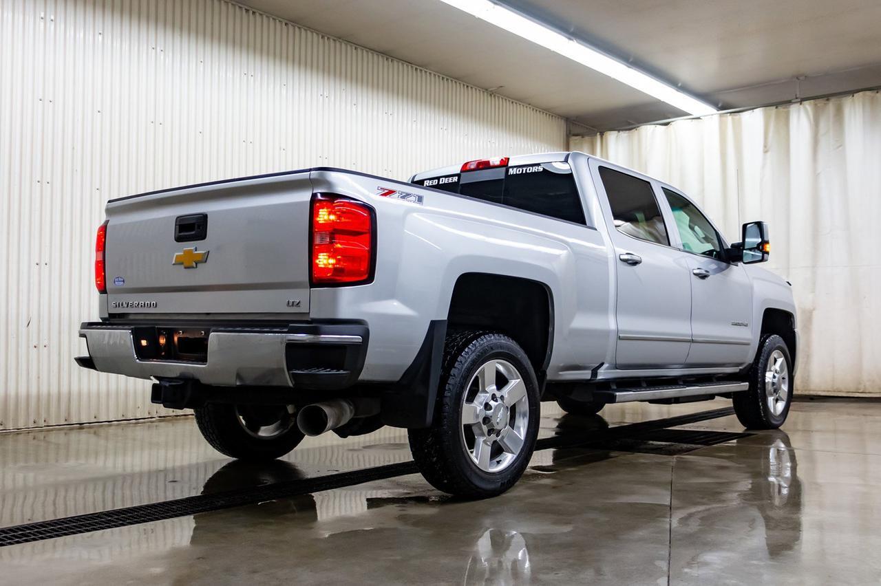 2016 Chevrolet Silverado 2500HD 4x4 Crew Cab LTZ Diesel Leather Roof Nav Red Deer AB