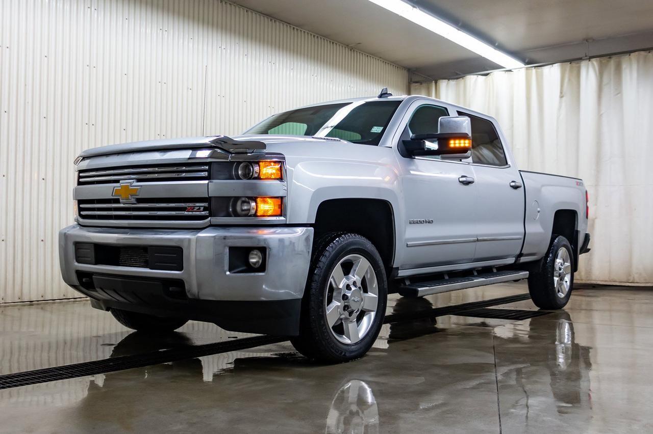 2016 Chevrolet Silverado 2500HD 4x4 Crew Cab LTZ Diesel Leather Roof Nav Red Deer AB