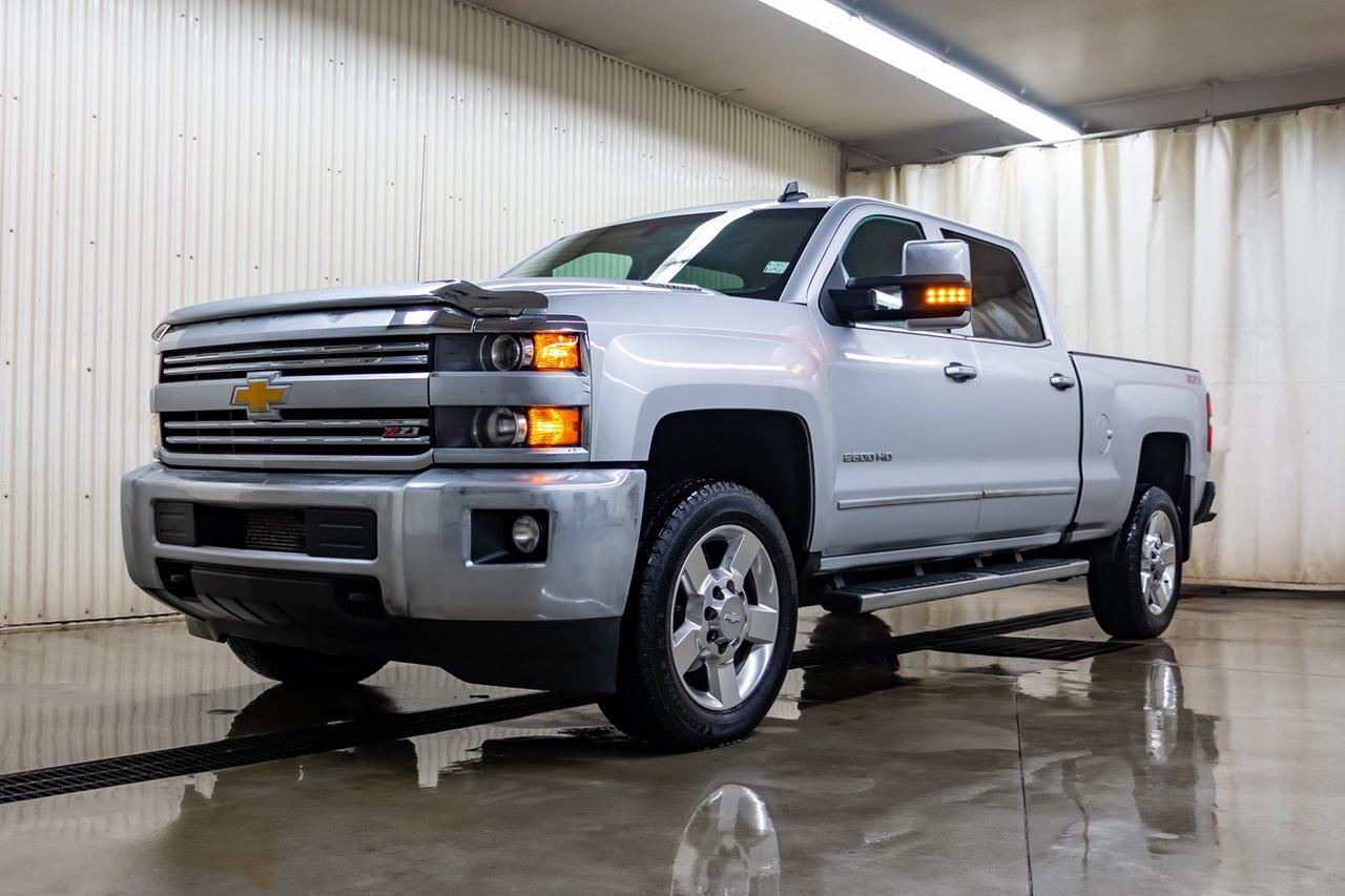 2016 Chevrolet Silverado 2500HD 4x4 Crew Cab LTZ Diesel Leather Roof Nav Red Deer AB